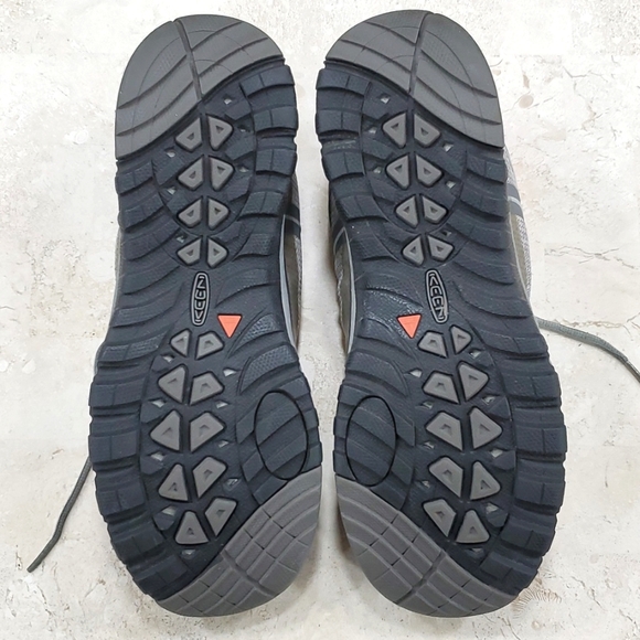 Keen Dry Taradora waterproof shoes women's size 9 gray taupe hiking sneakers - Picture 7 of 10